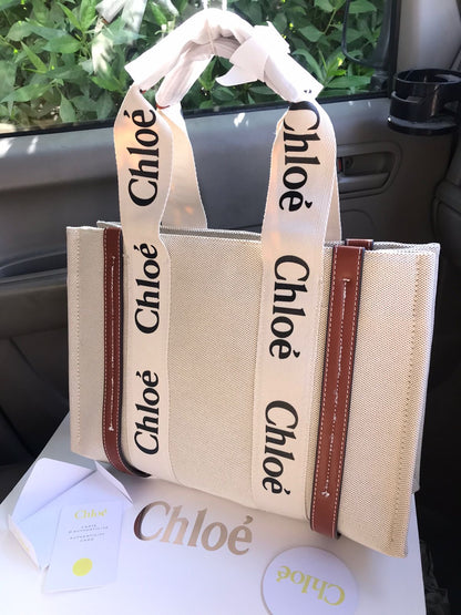 Chloe Book Tote Bag