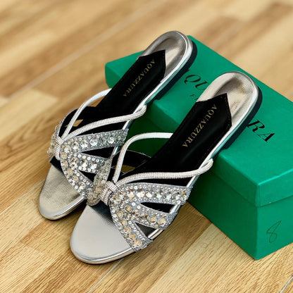 Aquazarra Embroided Flats