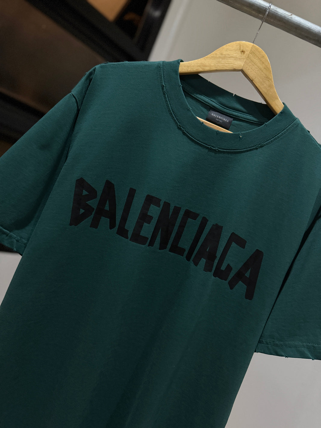 Balenciaga Tape Type T-Shirt (Green)