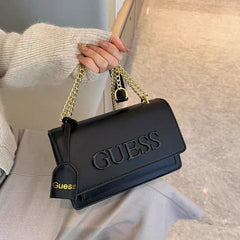 Guess Cowhide Leather Crossbody