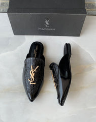 Saint Laurent Mules