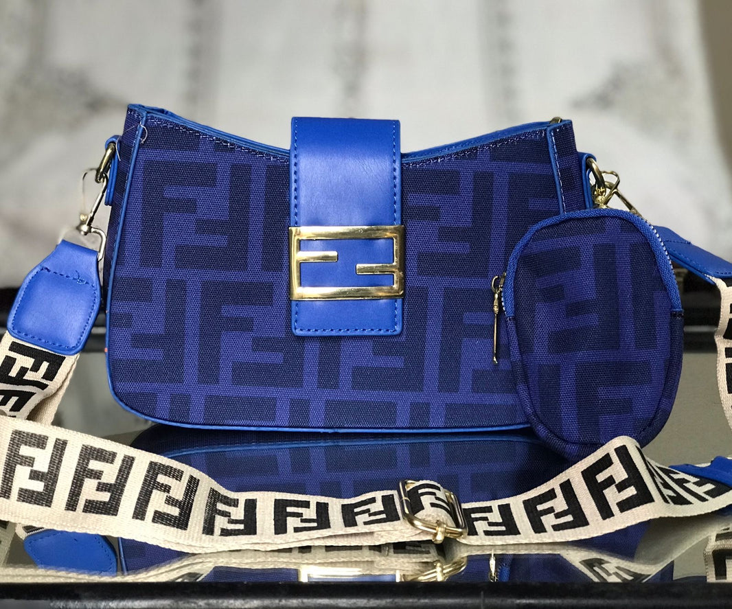 Fendi Signature Pattern Crossbody