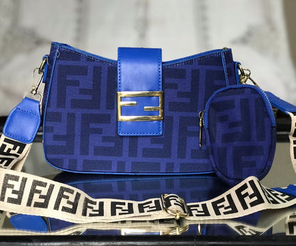 Fendi Signature Pattern Crossbody
