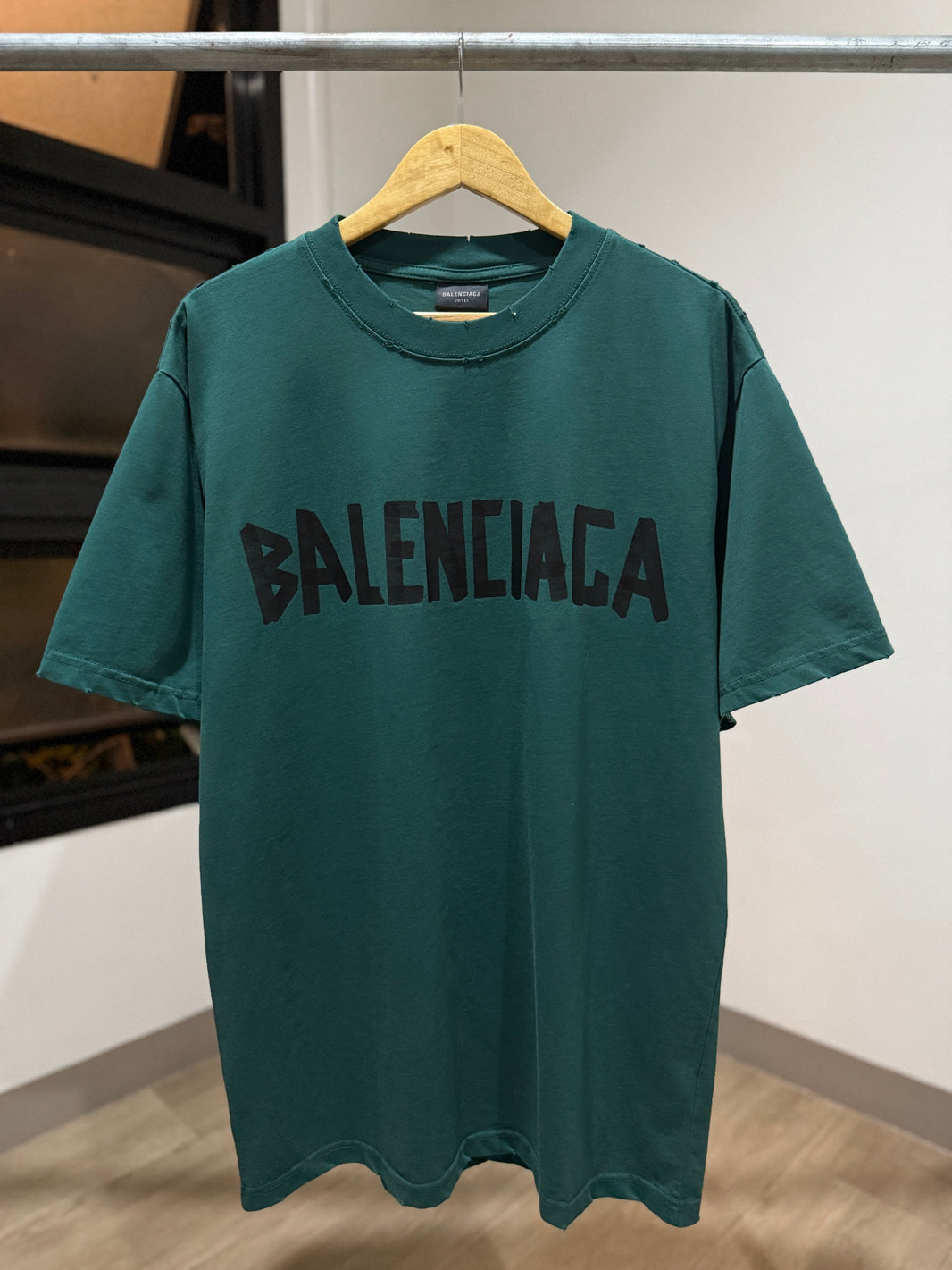 Balenciaga Tape Type T-Shirt (Green)