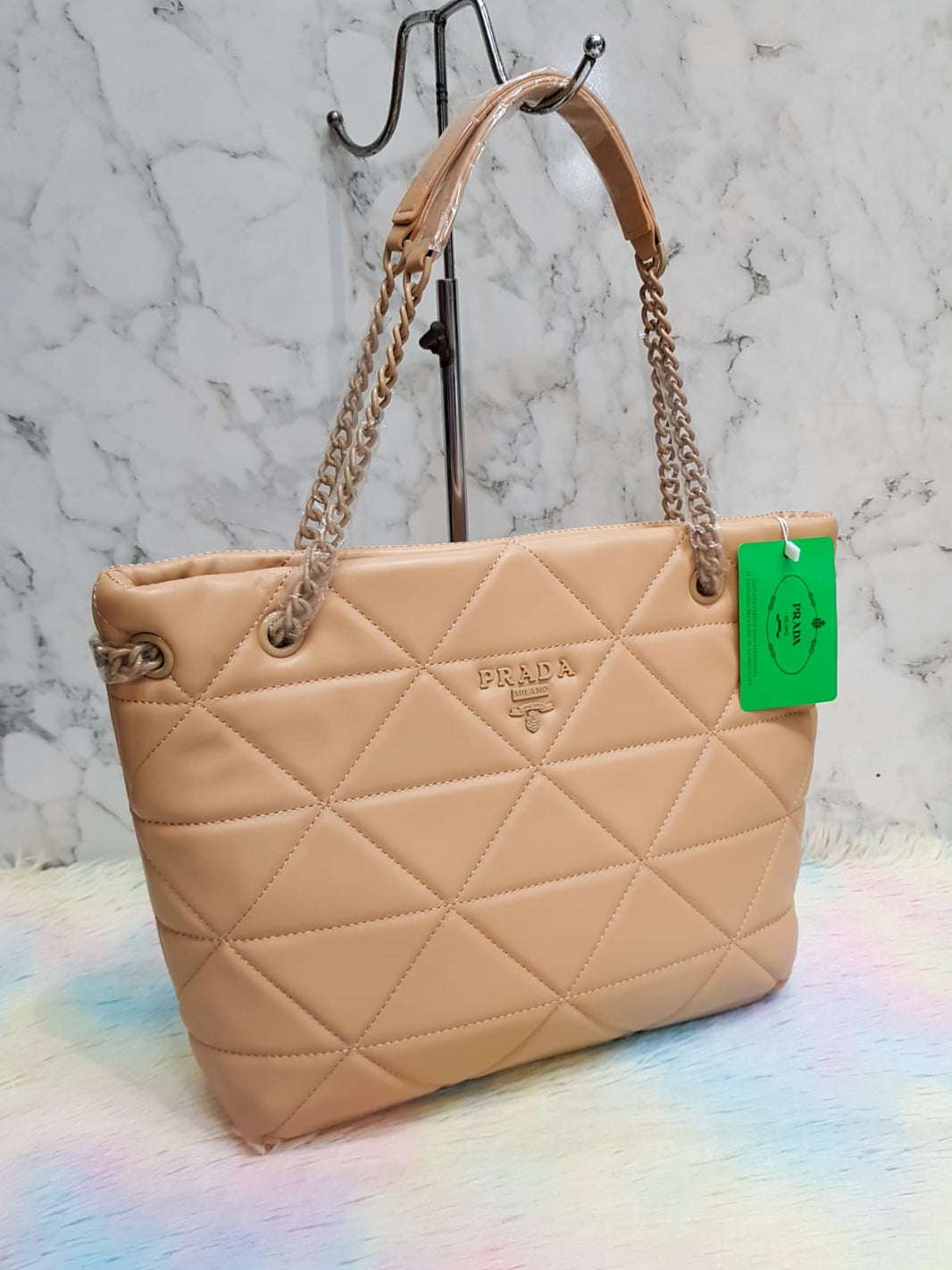Prada Quilted Tote