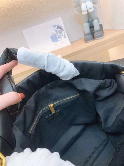 Saint Laurent Quilted Tote