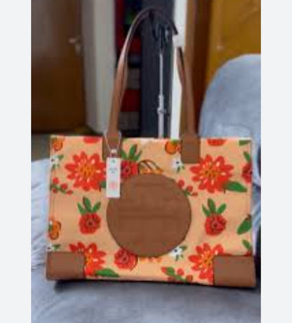 Tory Burch Tote Signature Craft