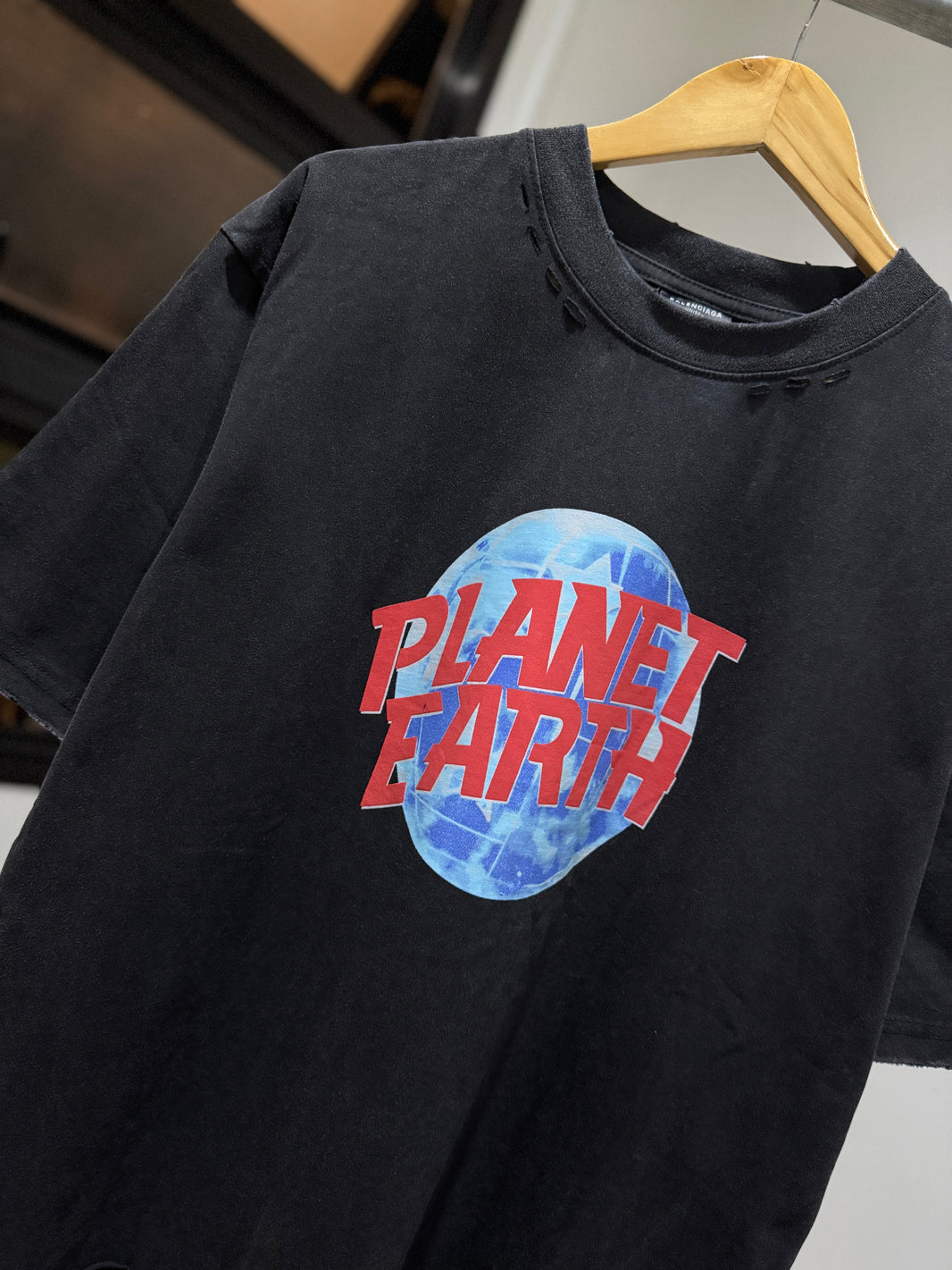 Balenciaga Planet Earth T-Shirt