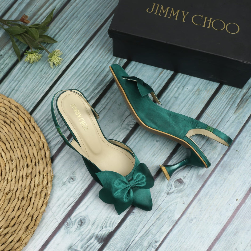 Jimmy Choo Bow Toed Heels