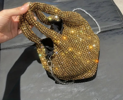 Rhinestone Clutch Bag