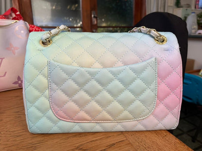 Channel Coco Rainbow Shoulder Bag