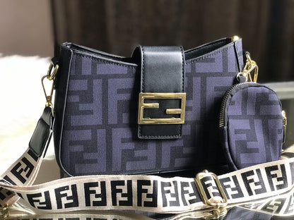 Fendi Signature Pattern Crossbody