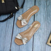 Zara Bow Transparent Sandals