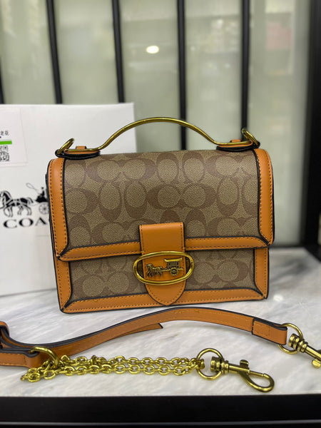 Coach Riley Top Handle Bag
