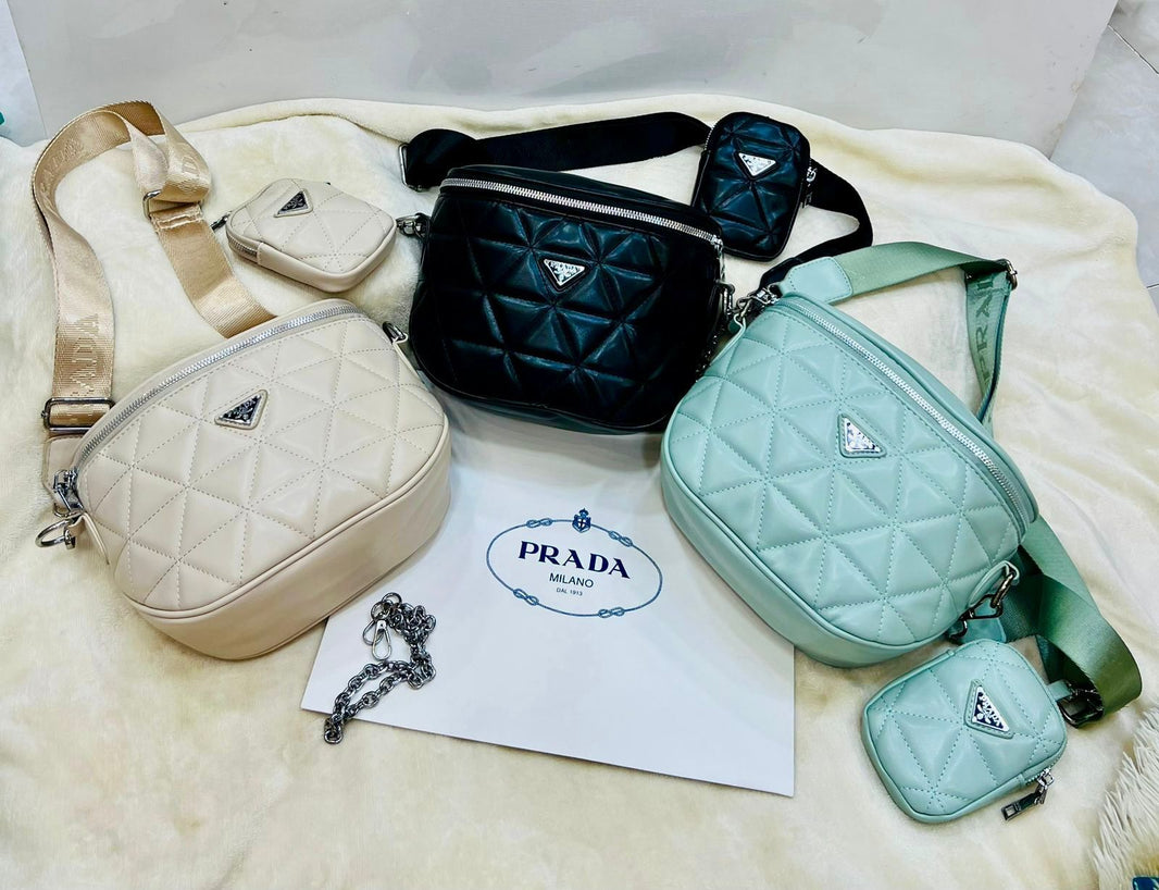Prada Duff Cross Body Bags