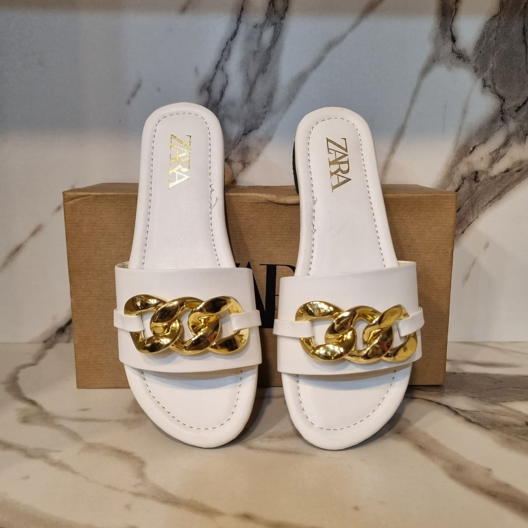 Zara Chain Flats