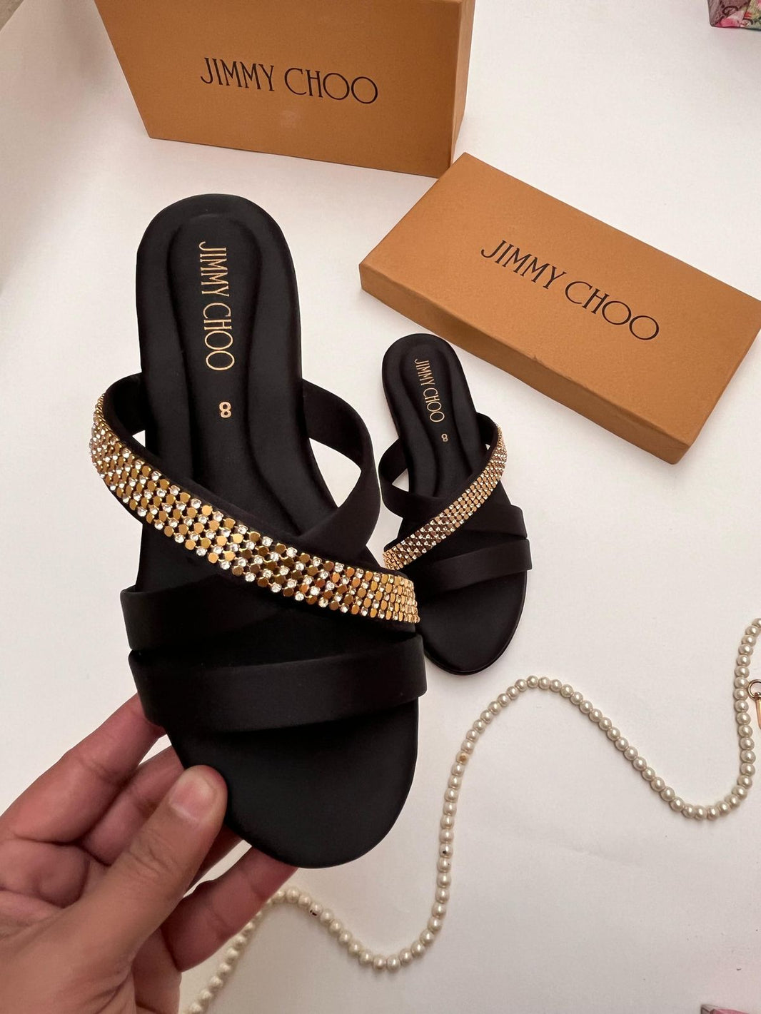 Jimmy Choo Bogue Sandals