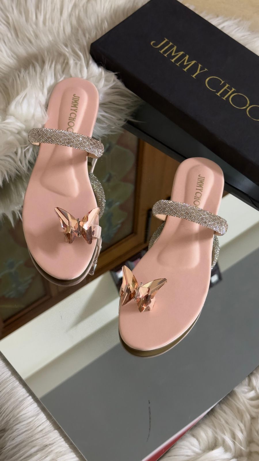Jimmy Choo Thumb Slippers