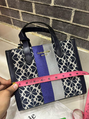 Jacquard Stripe Manhattan Tote Bag