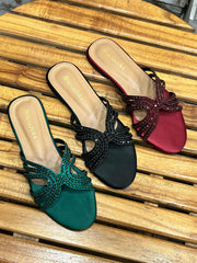 Aquzzura Stone Flats