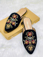 Charles And Keith Embroidered Pumps