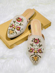 Charles And Keith Embroidered Pumps