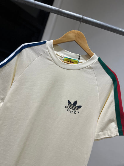 Gucci x Adidas T-Shirt (Cream/Apricot)