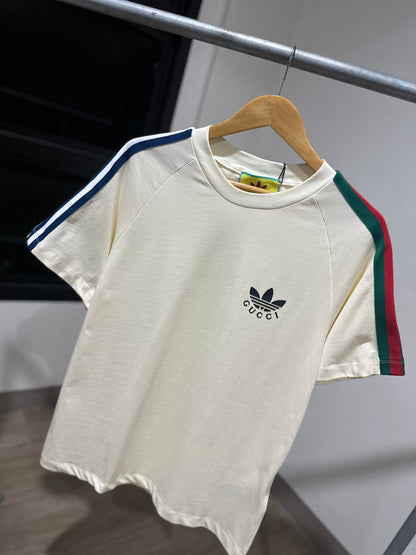 Gucci x Adidas T-Shirt (Cream/Apricot)