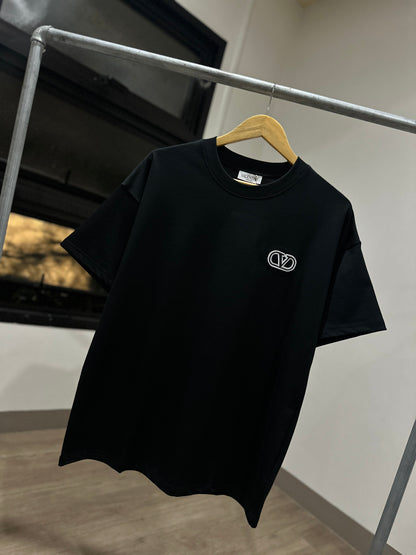 Valentino Patch Logo T-Shirt (Black)