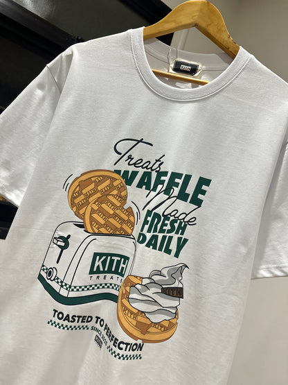 Kith Treats - Waffle Tee (White)