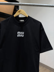 MiuMiu T-Shirt (Oversized/Black)