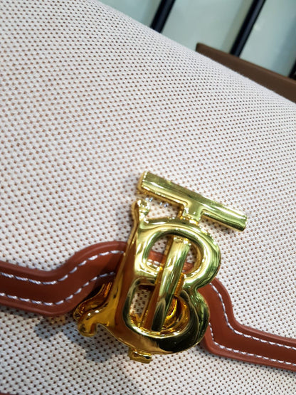 Burberry Two-Tone Canvas