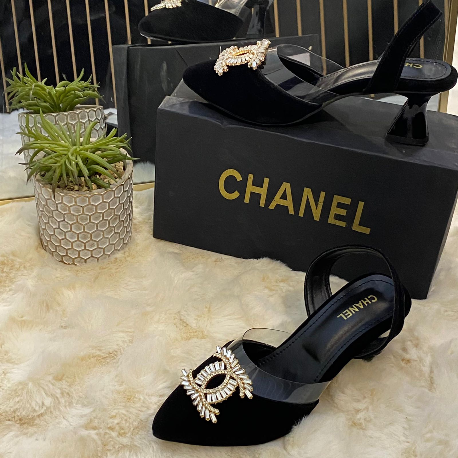 Chanel SlingBack Court Shoe Heels – Bags Bazaarr