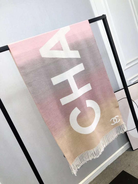 Chanel Woolen Shawls Reverse able
