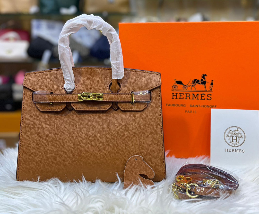 Hermès Bleu Nuit Togo Birkin 25 Gold Hardware Bag