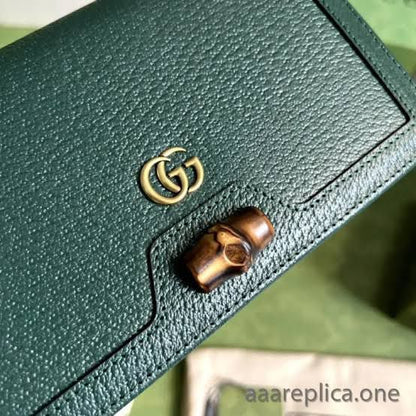 Gg Diana Mini Bag with Bamboo