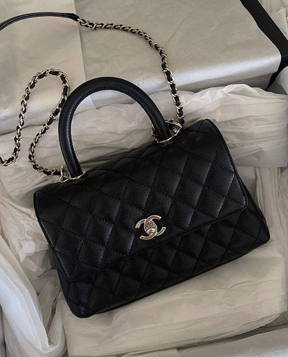 Chanel Top Handle Cc Bag