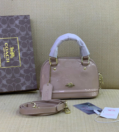 Coach Patent Alma Bag