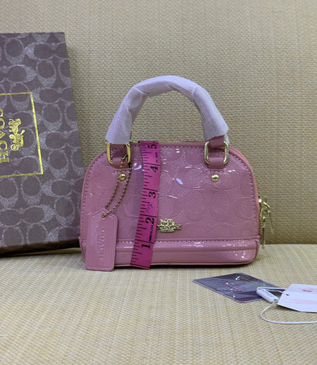 Coach Patent Alma Bag