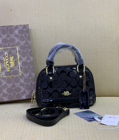 Coach Patent Alma Bag