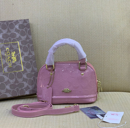Coach Patent Alma Bag