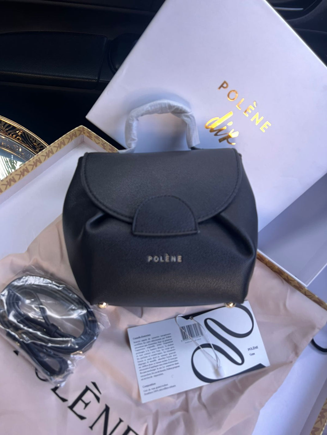 Polene Top Handle Lou Bag