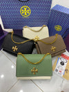 Tory Burch Caviar Leather Chain Bag