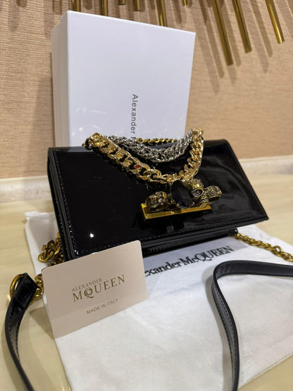Alexandar McQueen Patent Bag