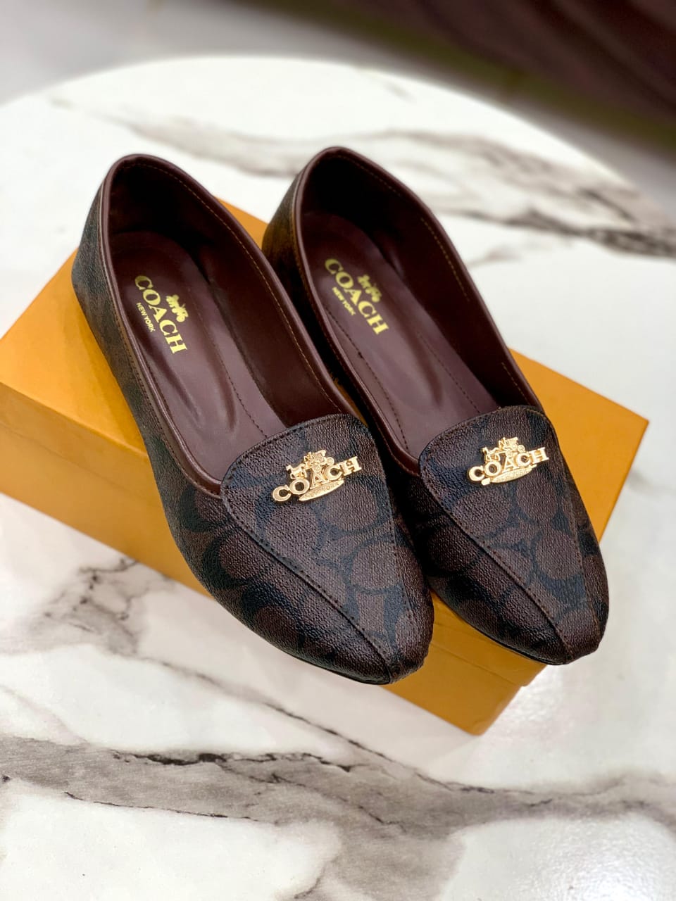 Coach Signature Pumps