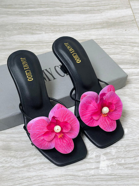 Zara Signature Floral Heels