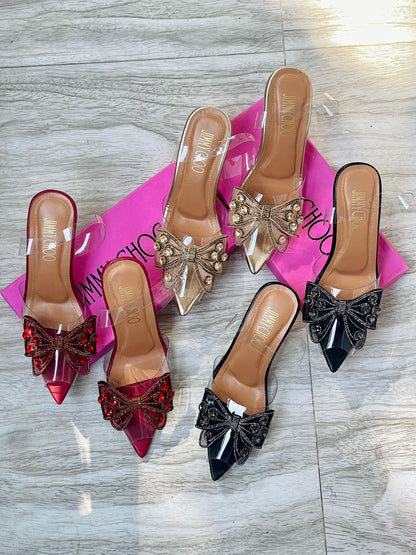 Jimmy Choo Signature Butterfly Heels