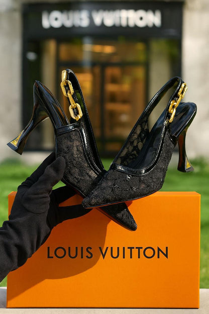 Lv Premium Signature Heels