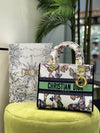 Lady Dior Embossed Handbag