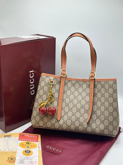 Gucci Gg Mblem Medium Tote Bag